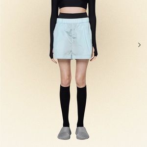 Rains Shorts W Wide, Blue, NWT